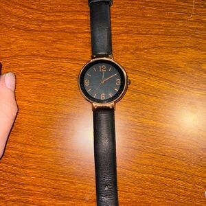 Black and Gold Watch needs battery